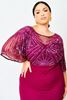 Immagine di PLUS SIZE SEQUINS EVENING DRESS